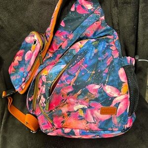 Baosha Sling backpack Crossbody Shoulder Chest Bag Travel Hiking Daypack